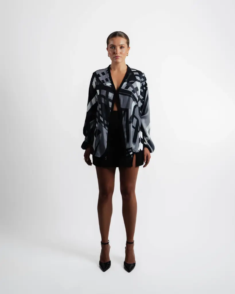 Mono WarfWalk Silk Blouse